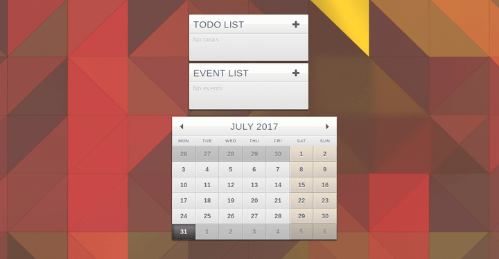 Rainlendar - A Customizable Calendar App for Linux