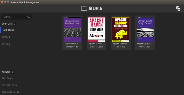 Buka Book Management Software