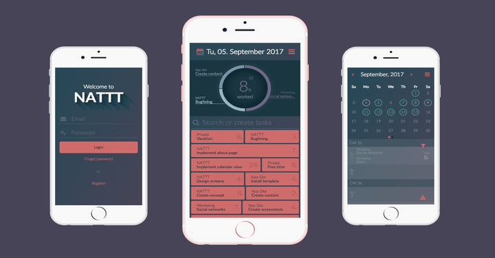 NATT Time Tracking App