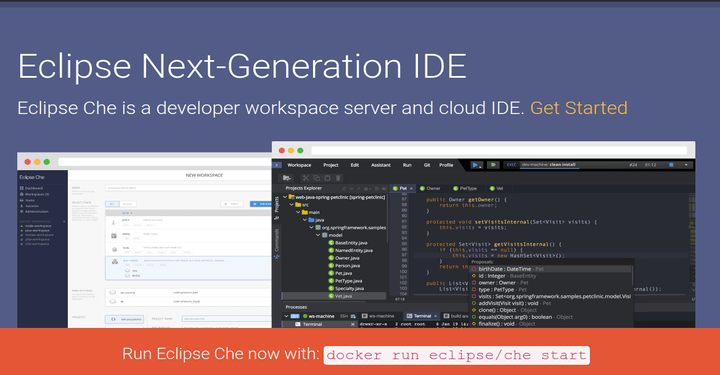 Eclipse Che Cloud Based IDE