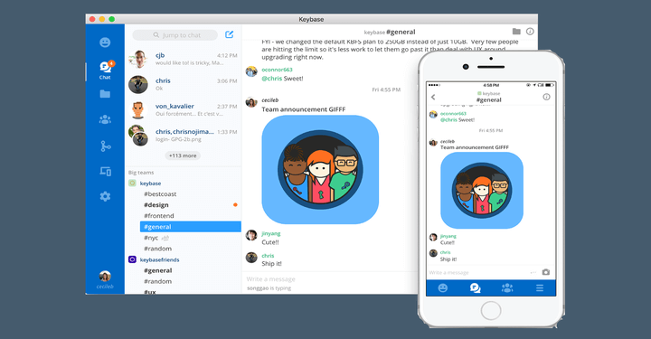 Keybase Secure Chat Messenger