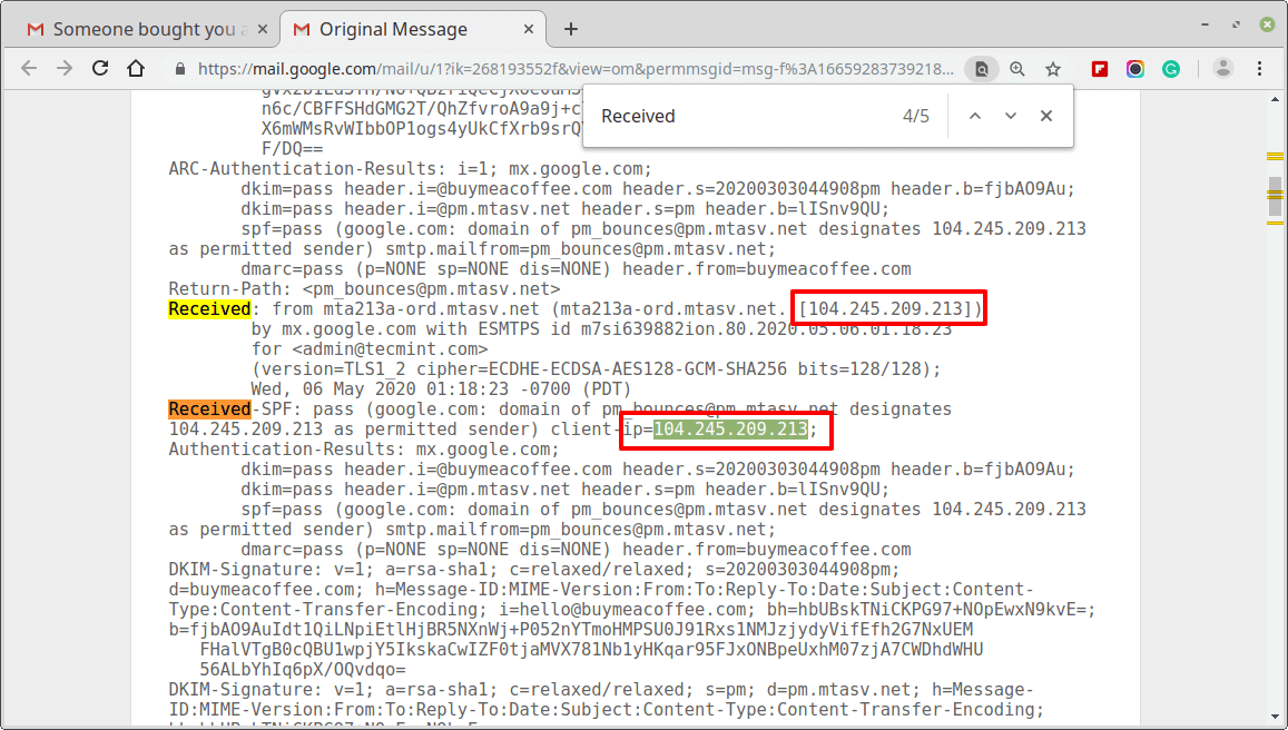 How To Trace The IP Address Of Original Sender Of An Email