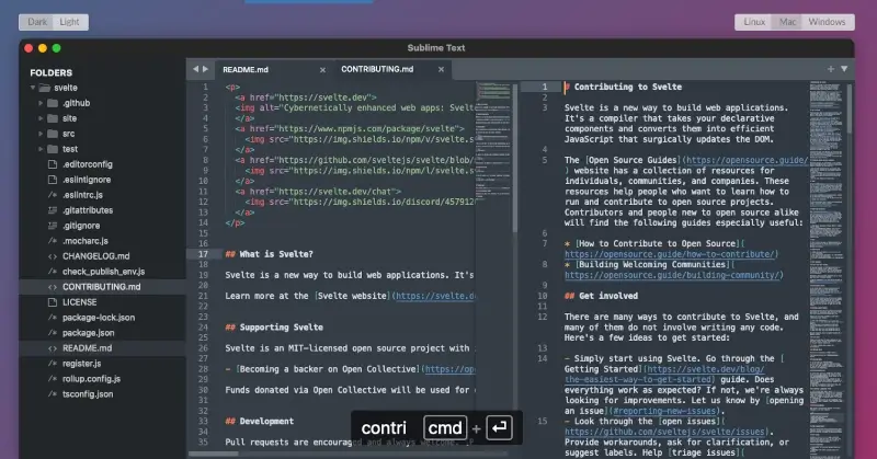 Sublime Text - Text Editing