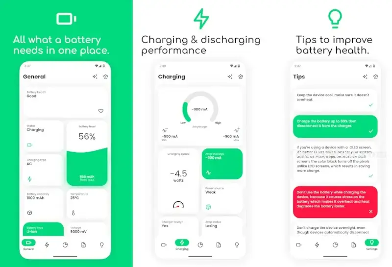 Electron Battery Saver App