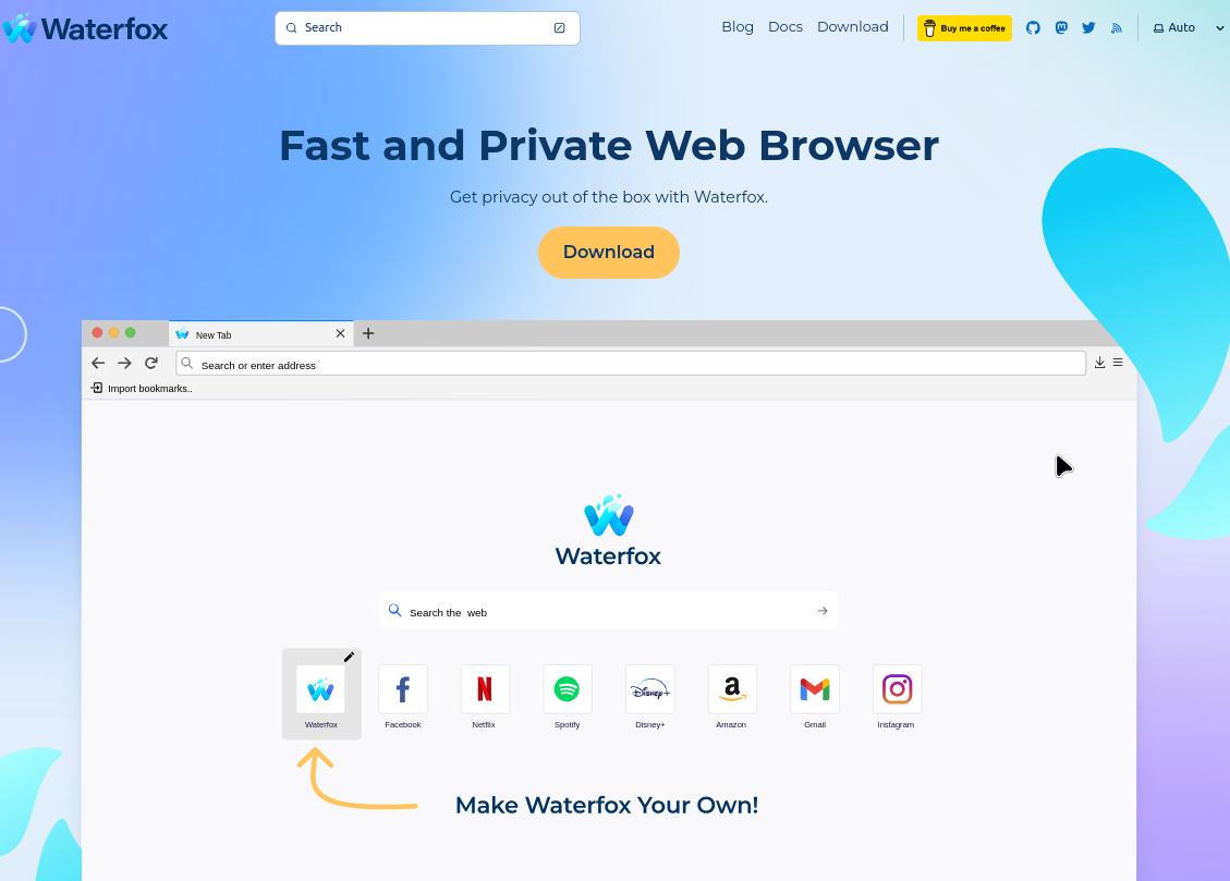 Waterfox Browser