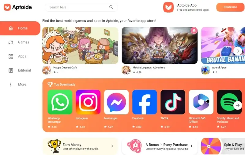 Aptoide - Play Store Alternative
