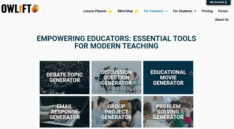 Owlift - AI Tools for Teachers