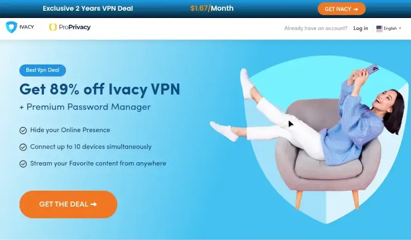 Ivacy VPN - A Secure VPN