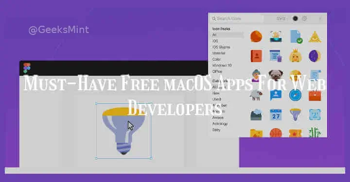 macOS Apps For Web Developer